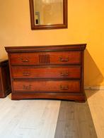 Klassieke, massief kerselaar commode en nachtkast, Ophalen