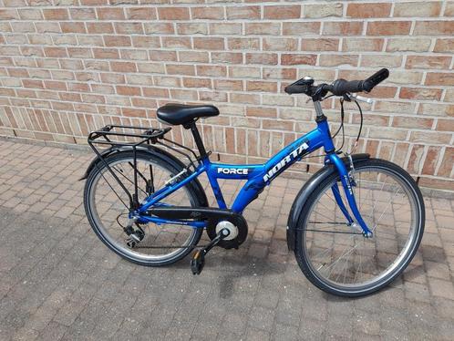 NORTA Jongensfiets 24 inch blauw, Vélos & Vélomoteurs, Vélos | Garçons, Utilisé, 24 pouces, Frein à main, Vitesses, Enlèvement