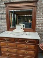 Antieke kast met marmeren blad,perfecte staat, Ophalen