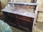 Gratis commode en nachtkastje vintage met marmer blad, Ophalen