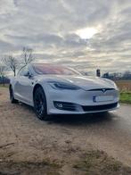 Tesla Model S 100D - Zonnedak!! - Silver Metalic - Wallbox, Auto's, Tesla, Automaat, 0 cilinders, Model S, Leder