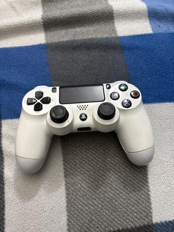 White Sony PlayStation DualShock 4 Controller beschikbaar voor biedingen