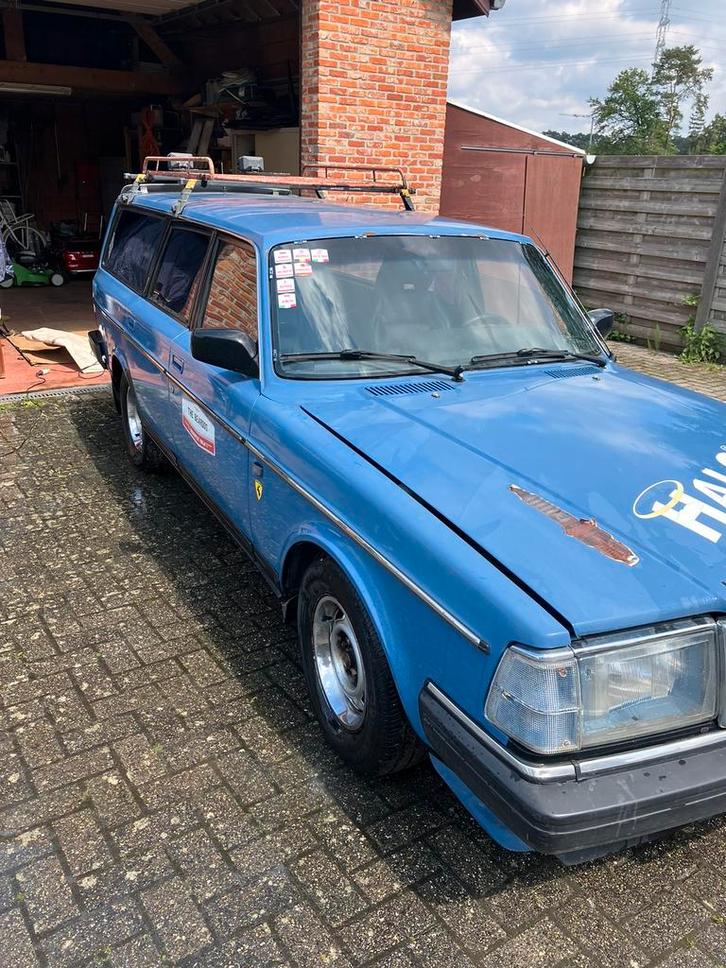 Volvo 245 lpg lichte vracht., Auto's, Volvo, Particulier, LPG, Break, 5 deurs, Handgeschakeld, Blauw, Achterwielaandrijving, Ophalen