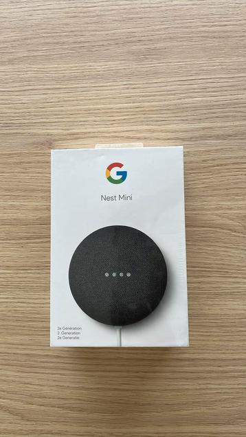 Google Nest Mini NIEUW in verpakking, Enlèvement, Comme neuf
