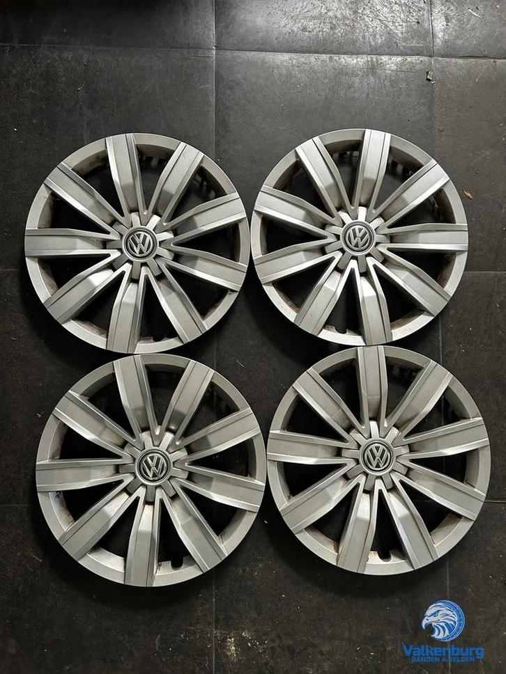 ORIGINELE VW Tiguan II 5NA wieldoppen 17 inch, Auto diversen, Wieldoppen, Gebruikt, Ophalen of Verzenden