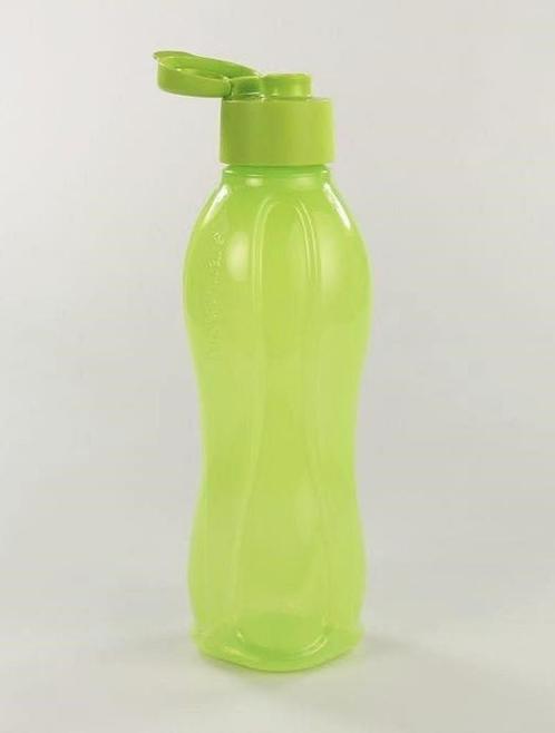 Tupperware EcoPlus - Fles - 1 Liter - Groen, Huis en Inrichting, Keuken | Tupperware, Nieuw, Bak of Kom, Groen, Ophalen of Verzenden