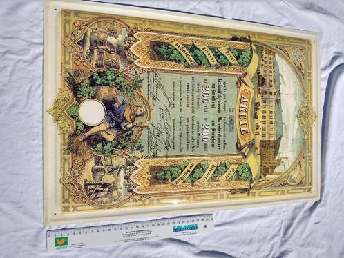 A vendre Plaque métallique de bière Tchèque Pivovar, Verzamelen, Merken en Reclamevoorwerpen, Zo goed als nieuw, Reclamebord, Ophalen of Verzenden