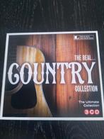 3 CD BOX - THE REAL COUNTRY  COLLECTION, Cd's en Dvd's, Cd's | Country en Western, Ophalen of Verzenden, Zo goed als nieuw, Boxset
