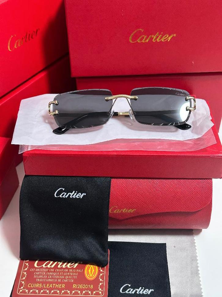 Cartier Bril Black Nieuw, Handtassen en Accessoires, Zonnebrillen en Brillen | Heren, Nieuw, Bril, Overige merken, Zwart, Ophalen