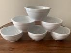 6 bols blanc, Enlèvement, Neuf, Blanc