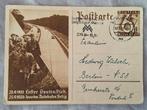 Carte postale allemande ww2 Führer autoroute 1933, Enlèvement ou Envoi, Armée de terre, Photo ou Poster