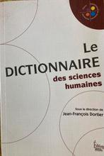 Le dictionnaire des sciences humaines, Boeken, Schoolboeken, Zo goed als nieuw, ASO, Maatschappijleer, Dortier Jean-François