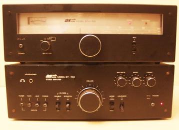 Audio Sonic ST-700 Versterker + Audio Sonic STU-700 Tuner