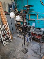 vintage lamp met glazen bollen, Ophalen of Verzenden, Gebruikt