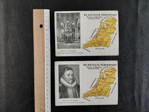 Postkaarten vlaamsgezinden Willem Van Oranje, Verzamelen, Postkaarten | België, Ongelopen, West-Vlaanderen, 1920 tot 1940, Ophalen of Verzenden