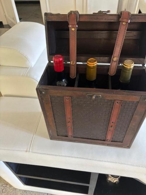 Luxe wijngeschenkdoos  met 3 x Kressmann wijnen 2001/wijn, Verzamelen, Wijnen, Nieuw, Frankrijk, Ophalen of Verzenden