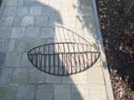 metalen bloemenmand, korf 70 cm x 23 cm, Tuin en Terras, Ophalen, Tuin, Zo goed als nieuw, Metaal