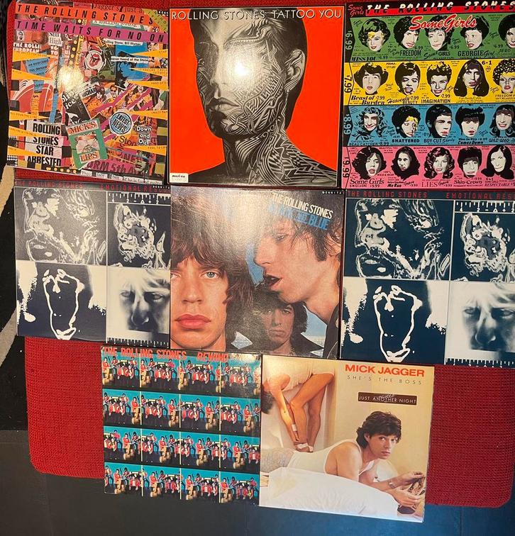 Vinyl LP’s Rolling Stones / Mick Jagger, CD & DVD, Vinyles | Pop, Comme neuf, Enlèvement