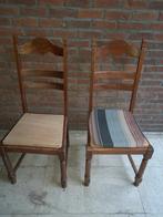 Stoelen in hout, Ophalen, Gebruikt, Hout
