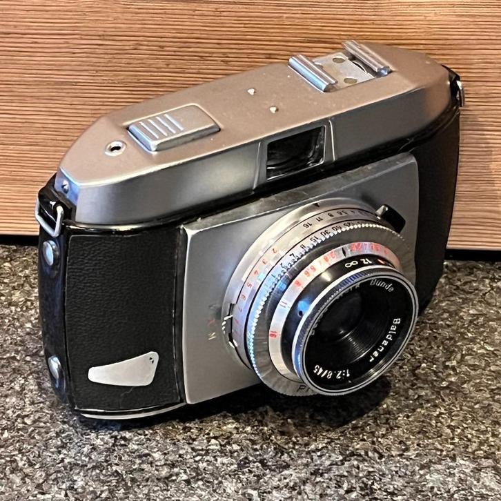 Balda Baldanar analoge 35mm camera, Audio, Tv en Foto, Fotocamera's Analoog, Gebruikt, Compact, Overige Merken, Ophalen of Verzenden