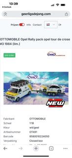 Opel set met remork van Otto models splinter nieuw, Ophalen of Verzenden, Nieuw