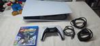 ps5-console (naar cd) controller + game en garantie: c.nine, Ophalen of Verzenden, Zo goed als nieuw