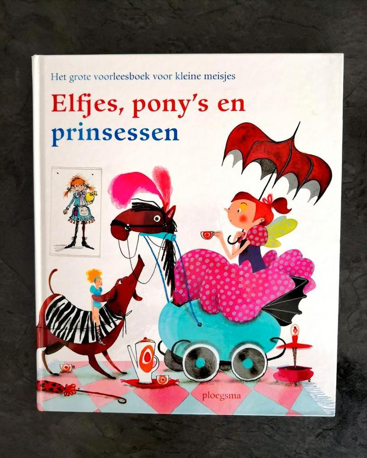 Elfjes, pony's en princessen - het grote voorleesboek, Boeken, Kinderboeken | Jeugd | 10 tot 12 jaar, Zo goed als nieuw, Fictie