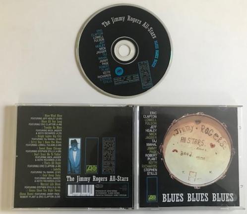 CD THE JIMMY ROGERS ALL-STARS - BLUES BLUES BLUES, Cd's en Dvd's, Cd's | Jazz en Blues, Gebruikt, Blues, 1980 tot heden, Ophalen of Verzenden