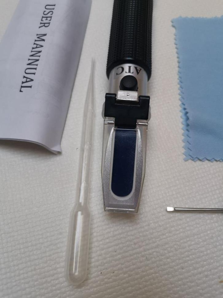 Refractometer 0-80% Alcohol, Huis en Inrichting, Keuken | Keukenbenodigdheden, Nieuw, Ophalen of Verzenden