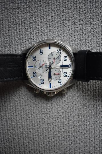 Hamilton Khaki Special Edition Red Bull, Handtassen en Accessoires, Horloges | Heren, Ophalen of Verzenden, Staal, Leer