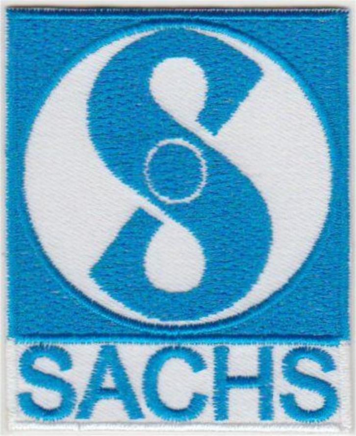 Sachs stoffen opstrijk patch embleem #2, Motos, Accessoires | Autre, Neuf, Envoi