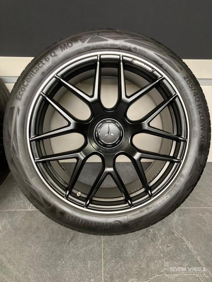20” Mercedes GLC W253 Coupé velgen + banden breedset 5x112, Auto-onderdelen, Banden en Velgen, Banden en Velgen, Zomerbanden, 20 inch