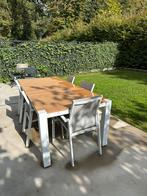 Tuinset tafel en 5 stoelen, Enlèvement, Utilisé, 5 places