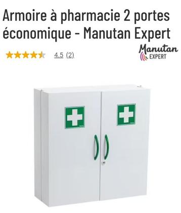 Armoire à pharmacie Manutan