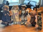Collectie van 12 # poppen, Verzamelen, Ophalen of Verzenden, Gebruikt, Pop
