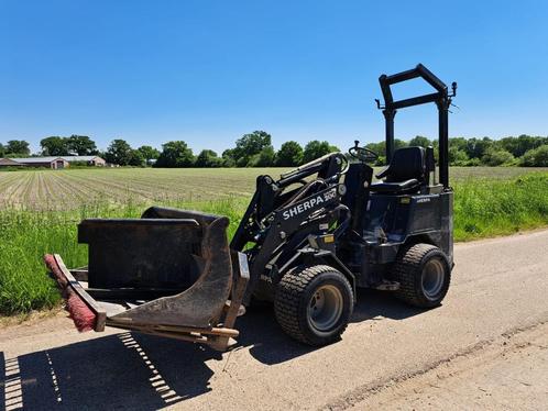 Bobcat Sherpa 200 Kniklader - Minishovel, Zakelijke goederen, Machines en Bouw | Kranen en Graafmachines, Wiellader of Shovel