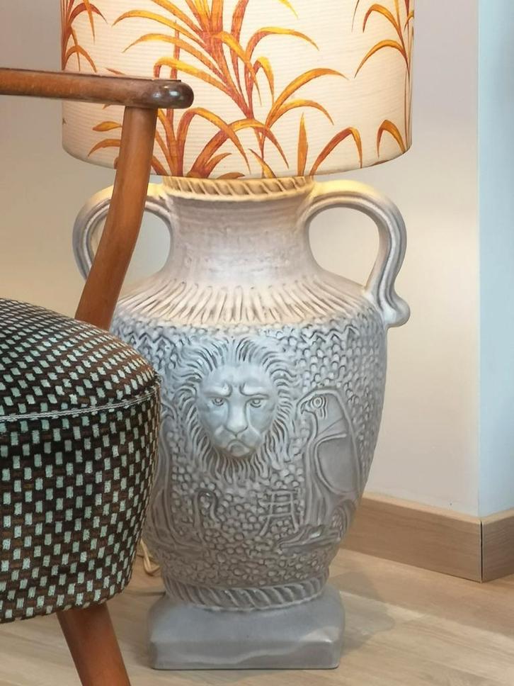 Prachtige W-germany vloerlamp/tafellamp, Huis en Inrichting, Woonaccessoires | Zuilen en Pilaren, Ophalen