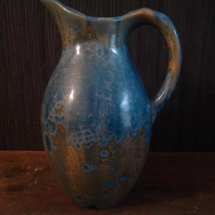 Vase/cruche Faiencerie de Pierrefonds vers 1910-1920, Antiquités & Art, Antiquités | Céramique & Poterie, Envoi