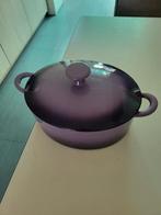 Gietijzeren ovale pan 28cm, Huis en Inrichting, Keuken | Potten en Pannen, Ophalen, Zo goed als nieuw