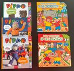 5  kinderboeken: 3x pippo, 2 kartonnen boekjes, Boeken, Kinderboeken | Baby's en Peuters, Ophalen, Zo goed als nieuw