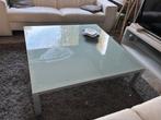 Salontafel mat glas krasvrij  120  120  35 cm, Ophalen, Zo goed als nieuw