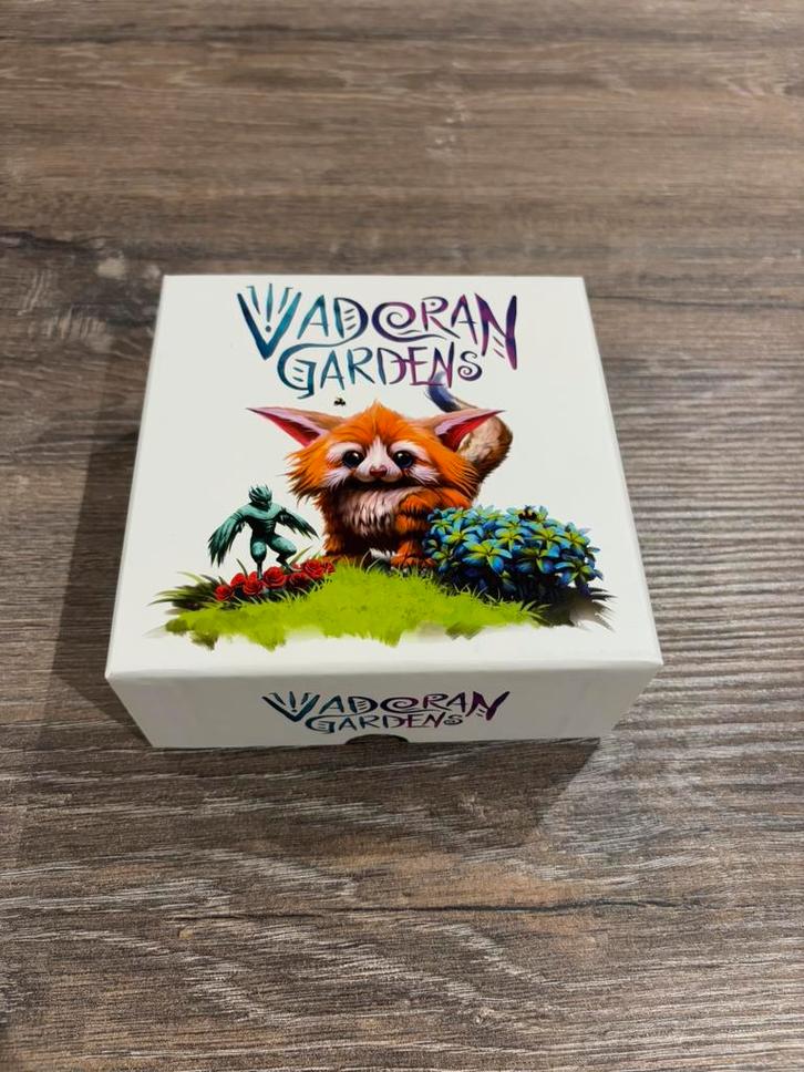 Vadoran Gardens, Hobby & Loisirs créatifs, Jeux de société | Jeux de plateau, Comme neuf, Trois ou quatre joueurs, Enlèvement ou Envoi
