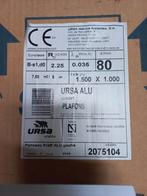 Plafond Ursa Alu 80 mm x 1000 mm x 1500 mm, Bricolage & Construction, 15 m² ou plus, Laine de verre, Enlèvement, 4 à 8 cm