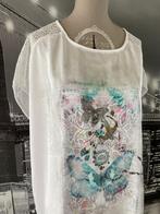 kastopruiming - prachtig T-shirt - 48-50, Verzenden, Wit, Maat 46/48 (XL) of groter, Zo goed als nieuw