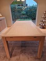 Teak tafel met bijhorende stoelen, Enlèvement, Utilisé, Rectangulaire, Teck