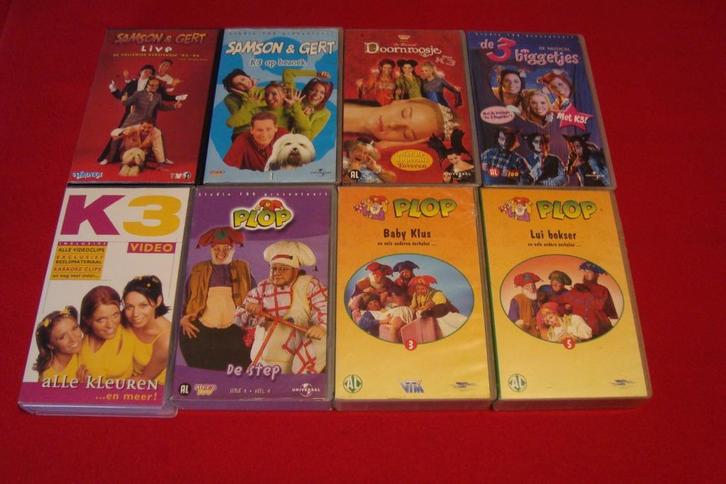 17 videobanden(vhs)studio 100, Cd's en Dvd's, VHS | Kinderen en Jeugd, Kinderprogramma's en -films, Ophalen of Verzenden