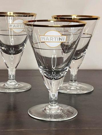 VINTAGE MARTINI GLAZEN  beschikbaar voor biedingen