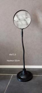 Vergrootglas voor de arm  Flexibel  Hoogte 52cm Doorsnee 12,, Antiek en Kunst, Ophalen of Verzenden