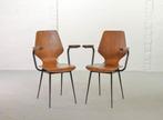 SALE! Vintage Design Italiaanse Set Carlo Ratti Stoelen, 50s, Enlèvement ou Envoi, Vintage design midcentury modern retro 50s 60s