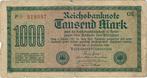 Billet Allemagne 1000 Mark 1922, Envoi, Billets en vrac, Allemagne